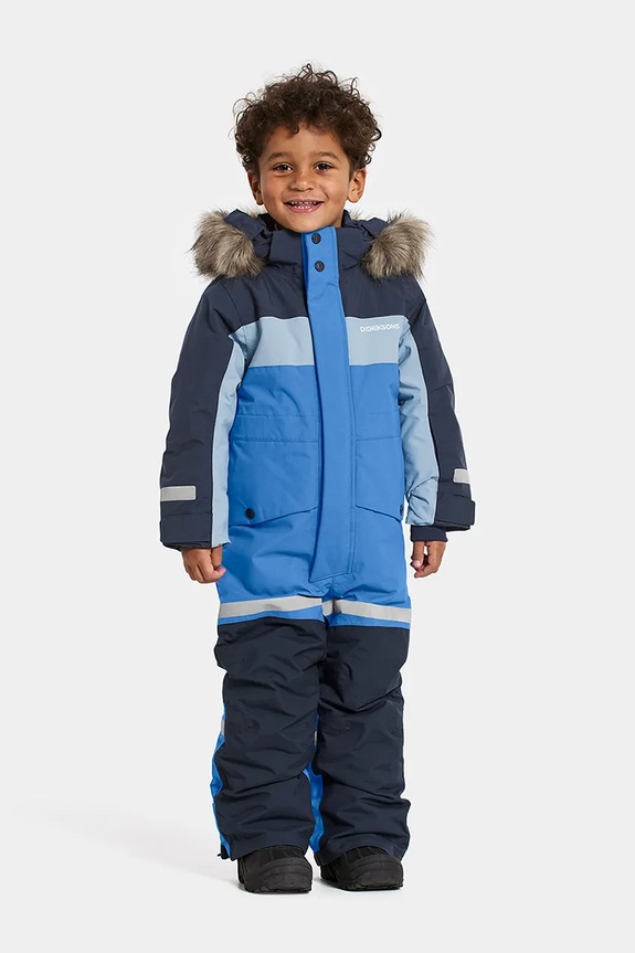 Didriksons tuta per bambini BJÄRVEN KDS COVER 4 transitorio blu 505999.9BYA