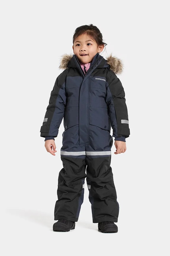 Didriksons tuta per bambini BJÄRVEN KDS COVER 4 transitorio blu navy 505999.9BYA