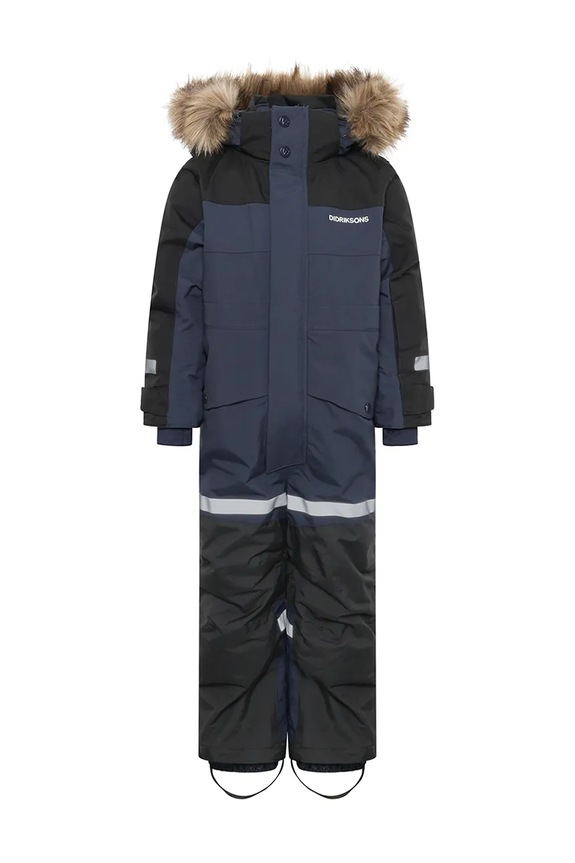 Didriksons tuta per bambini BJÄRVEN KDS COVER 4 505999.9BYA blu navy AW25