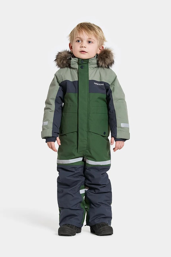 Didriksons tuta per bambini BJÄRVEN KDS COVER 4 transitorio verde 505999.9BYA