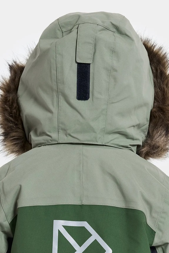 Didriksons tuta per bambini BJÄRVEN KDS COVER 4 505999.9BYA verde