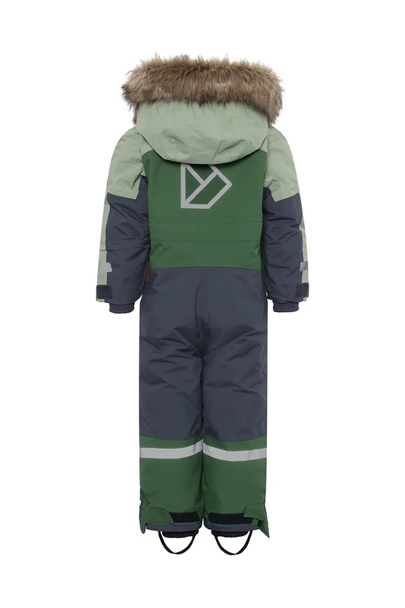 BIMBA Didriksons tuta per bambini BJÄRVEN KDS COVER 4 505999.9BYA verde