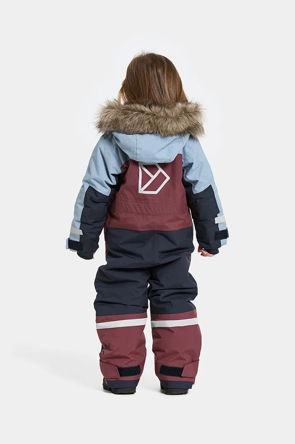 Didriksons tuta per bambini BJÄRVEN KDS COVER 4 granata 505999.9BYA