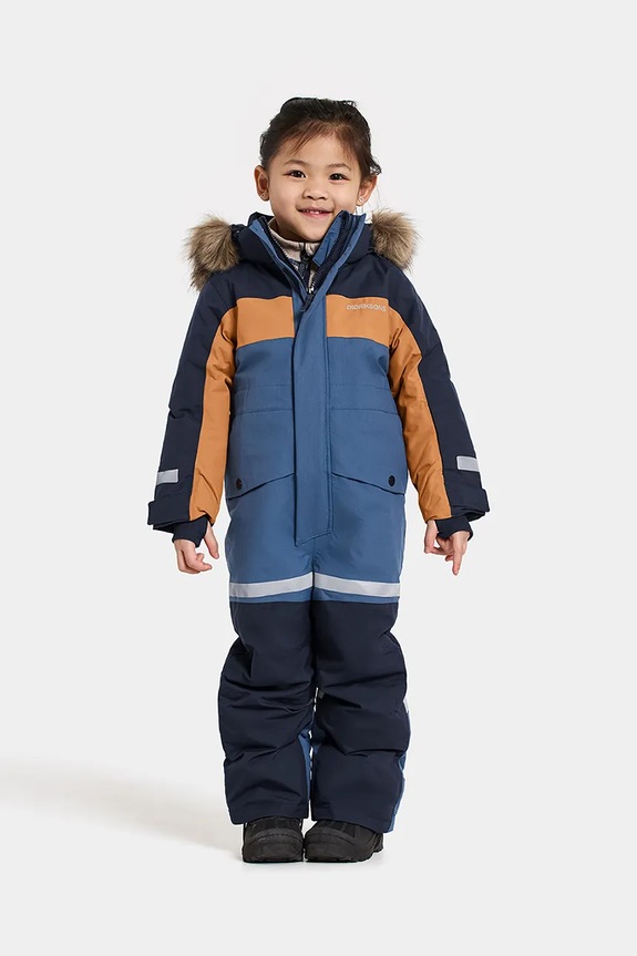 Didriksons tuta per bambini BJÄRVEN KDS COVER 4 transitorio blu 505999.9BYA