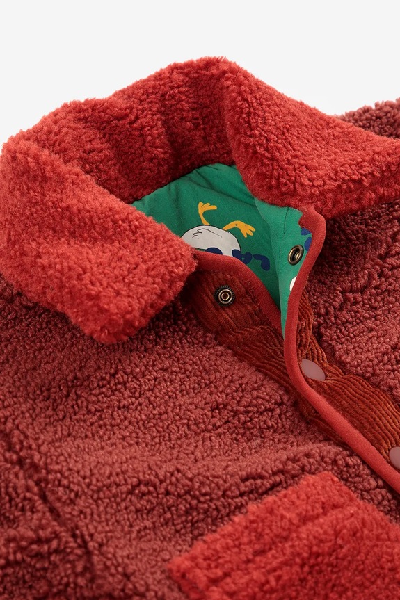 Bobo Choses kurtka dwustronna niemowlęca La Oca 225AB107 zielony