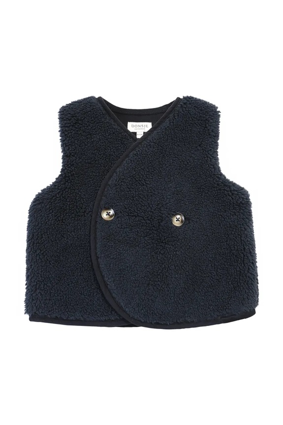 Detská vesta Donsje Monty Gilet 4044300.98.140 tmavomodrá AW25