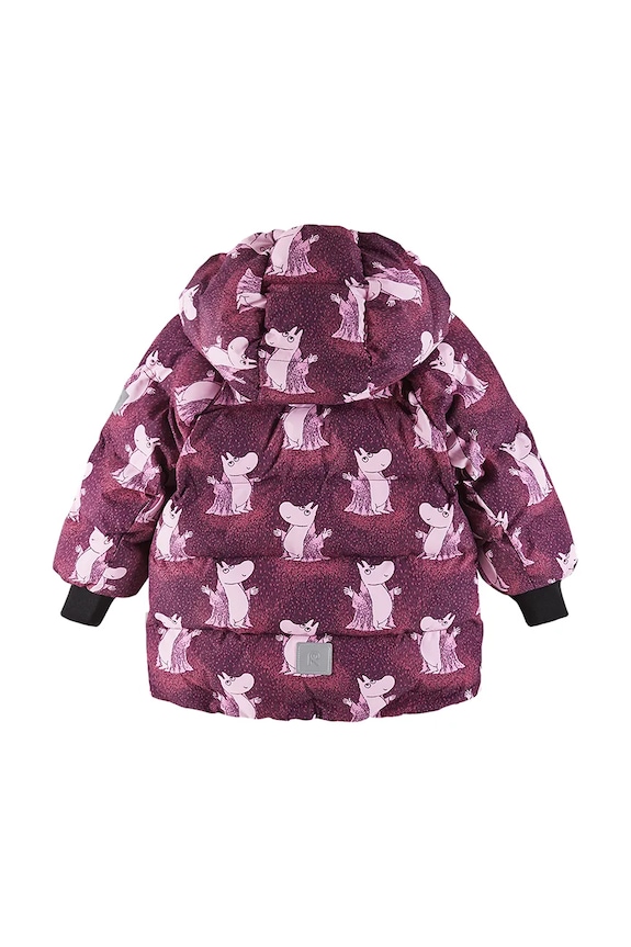 Chlapec Detská bunda Reima Moomin Lykta 5100013B.9BYA burgundské