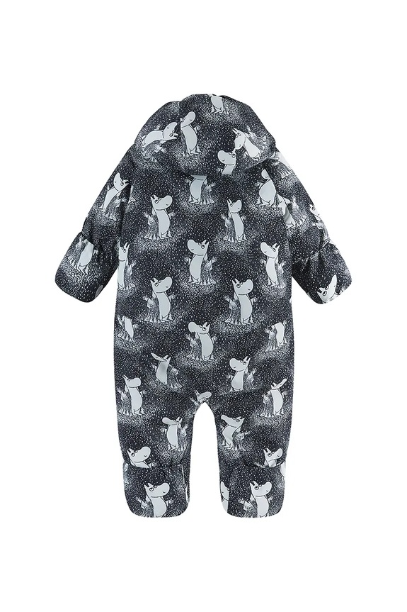 Ολόσωμη φόρμα μωρού Reima Moomin Knytte 5100079C.9BYA γκρί AW25