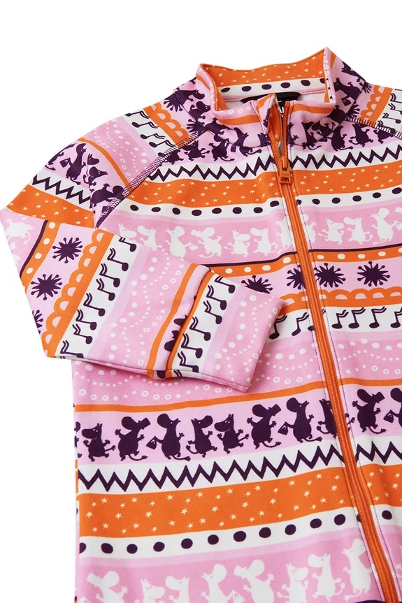 Chlapec Overal pre bábätká Reima Moomin Tarhaan 5200457A.9BYA ružová