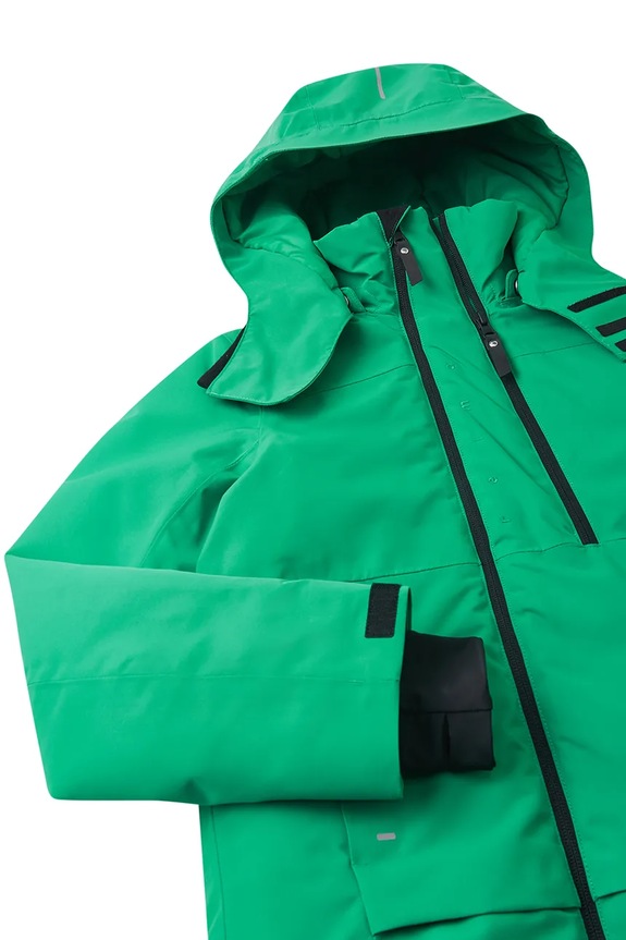 Дитяча куртка Reima Tieten зелений 5100366A.9BYA