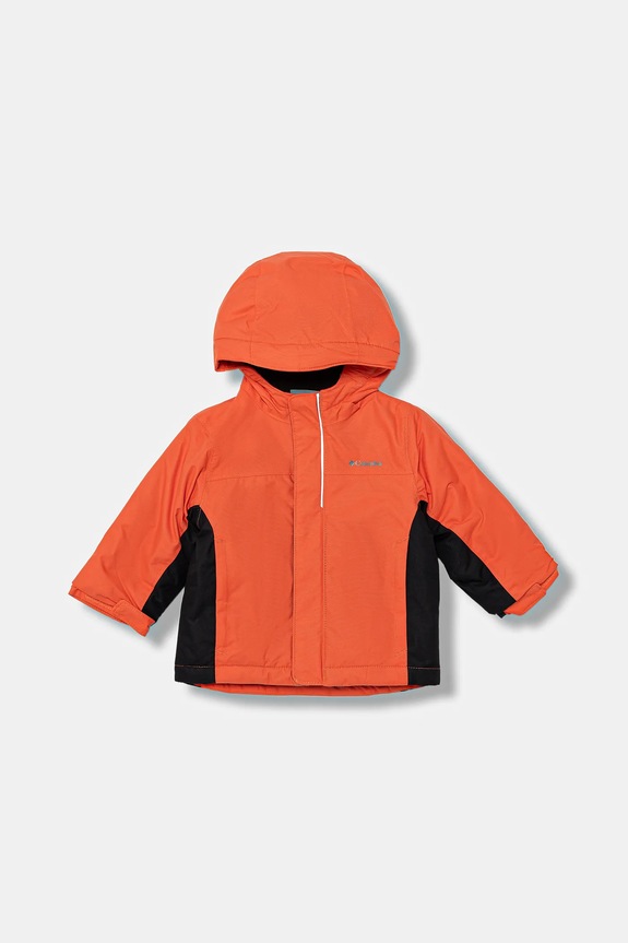 Columbia kurtka i kombinezon niemowlęcy Buga 2134063 pomarańczowy AW25