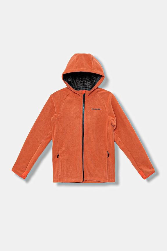 Παιδική μπλούζα Columbia Arctic Peak με κουκούλα πορτοκαλί 2134921