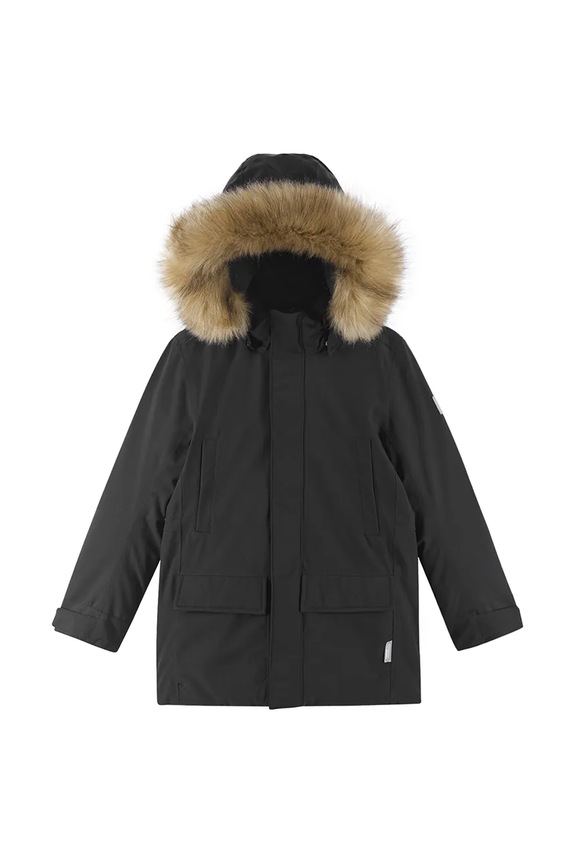 Мальчик Детская пуховая куртка Reima Serkkula 5100281A.9BYA чёрный