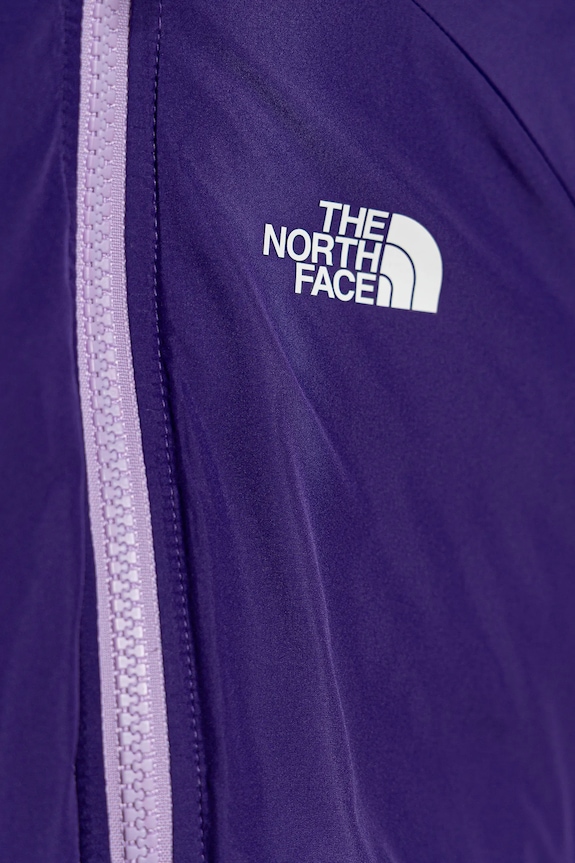 The North Face kurtka niemowlęca dwustronna BABY REVERSIBLE PERRITO HOODED JACKET NF0A88W3QZI1 fioletowy