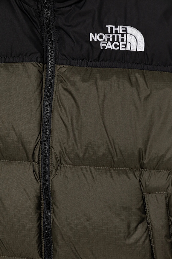 Băieți The North Face geacă de puf pentru copii TEEN 1996 RETRO NUPTSE JACKET NF0A8A4C21L1 verde