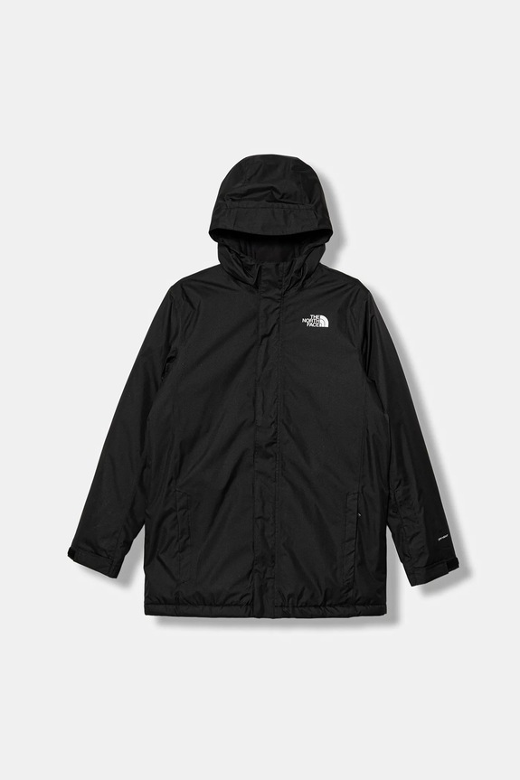 The North Face kurtka dziecięca TEEN SNOWQUEST JACKET pozostałe czarny NF0A8EJQJK31