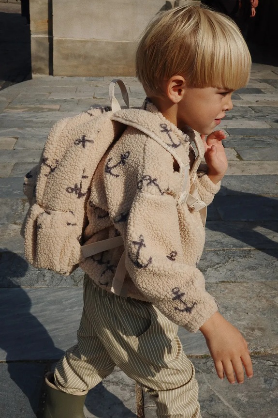Konges Sløjd hanorac din polar copii JODY TEDDY JACKET GRS KS103479.9BYA
