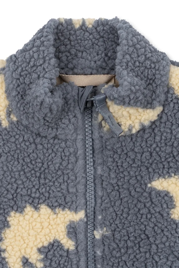 Băieți Konges Sløjd vestă copii JODY TEDDY VEST GRS KS103481.9BYA albastru