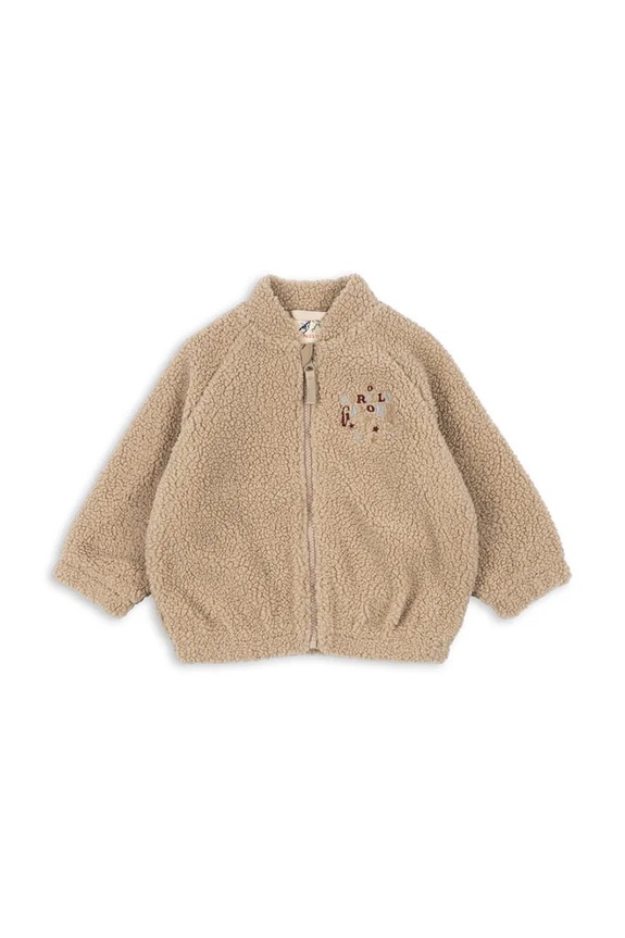 Konges Sløjd bluza polarowa dziecięca KS103482.9BYA beżowy AW25