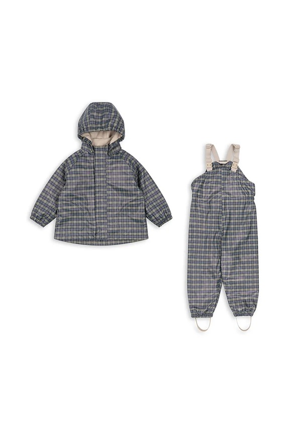 Konges Sløjd geacă RAINY PALME SET KS103530.9BYA albastru AW25