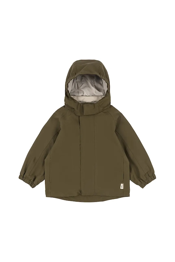 Konges Sløjd kurtka dziecięca AWARD SHELL JACKET FLEXI SIZE GRS pozostałe zielony KS103441.9BYA