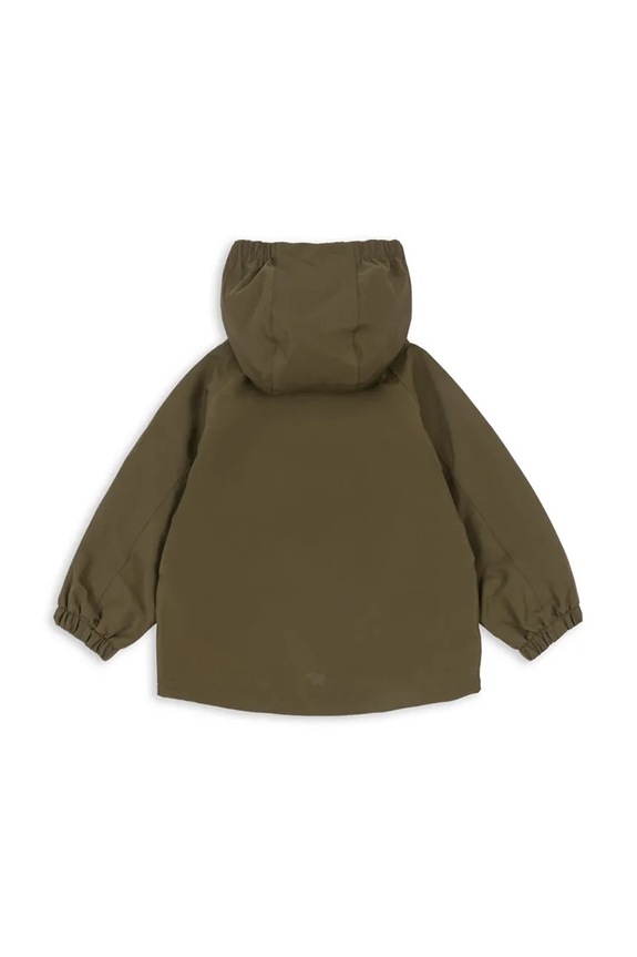 Konges Sløjd kurtka dziecięca AWARD SHELL JACKET FLEXI SIZE GRS KS103441.9BYA zielony AW25