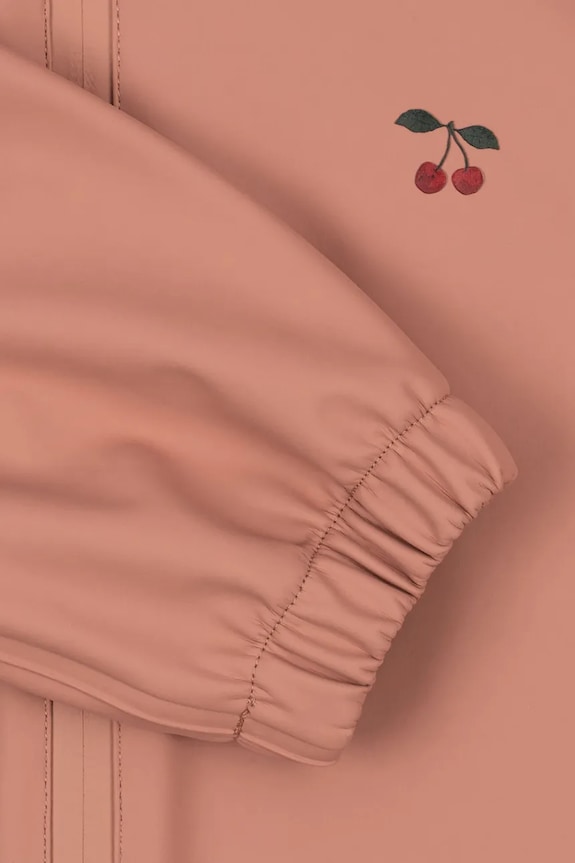 Παιδικό σετ Konges Sløjd PLAINY RAIN SET KS103525.9BYA ροζ