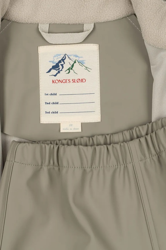 Dječji komplet Konges Sløjd PLAINY RAIN SET KS103525.9BYA