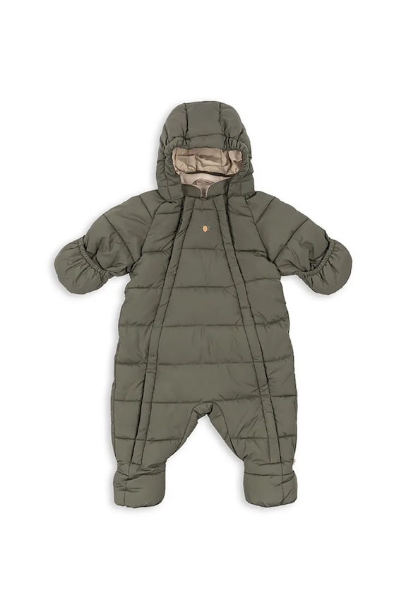 Kombinezon za bebe Konges Sløjd ALPI BABY SUIT GRS za prijelazno razdoblje zelena KS103438.9BYA