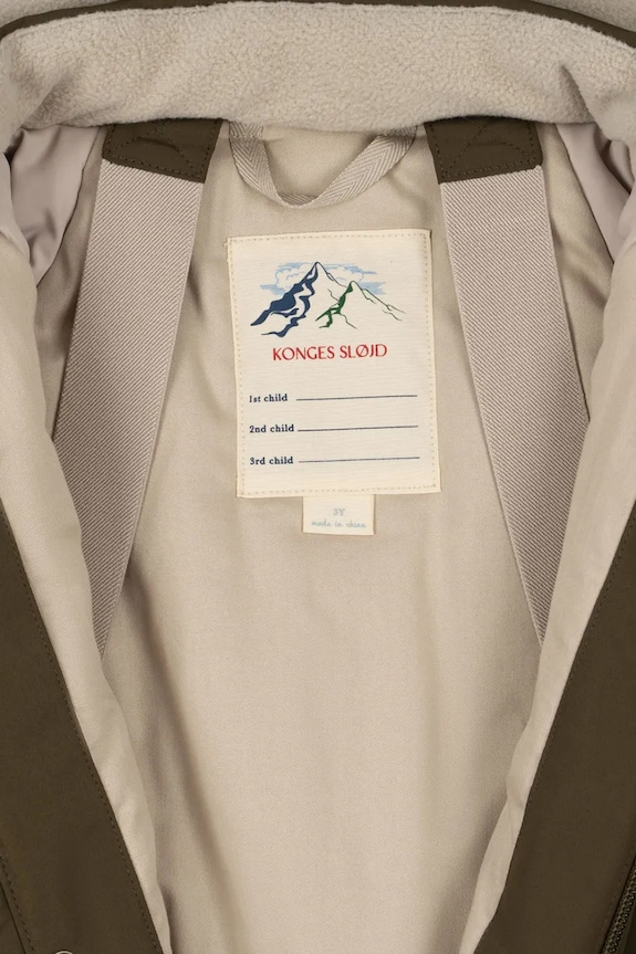 Dječji kombinezon Konges Sløjd AWARD SNOWSUIT SOLID GRS KS103444.9BYA