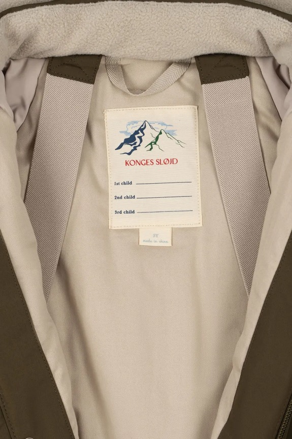 Παιδική ολόσωμη φόρμα Konges Sløjd AWARD SNOWSUIT SOLID GRS KS103444.9BYA