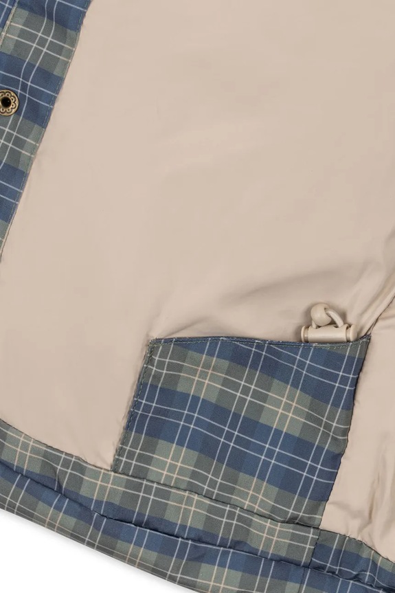 Παιδικό μπουφάν Konges Sløjd MAGNUM DOWN JACKET PRINT GRS KS103508.9BYA σκούρο μπλε