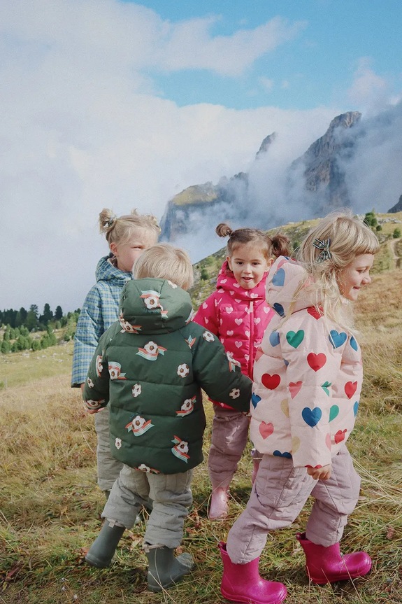 Konges Sløjd kurtka dziecięca NUKA DEUX JACKET GRS KS103523.9BYA