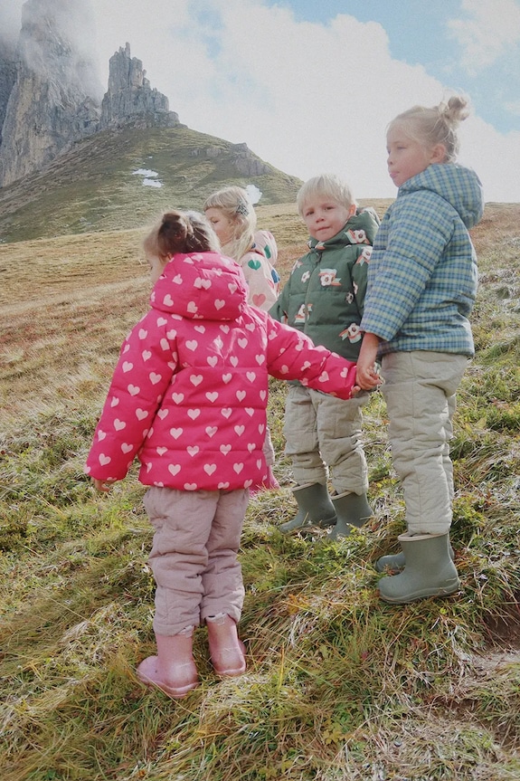 Konges Sløjd kurtka dziecięca NUKA DEUX JACKET GRS KS103523.9BYA