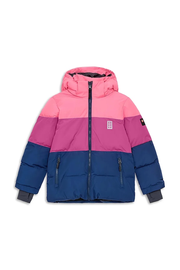 Detská bunda Lego LWJAZ 805 11010979 ružová AW25