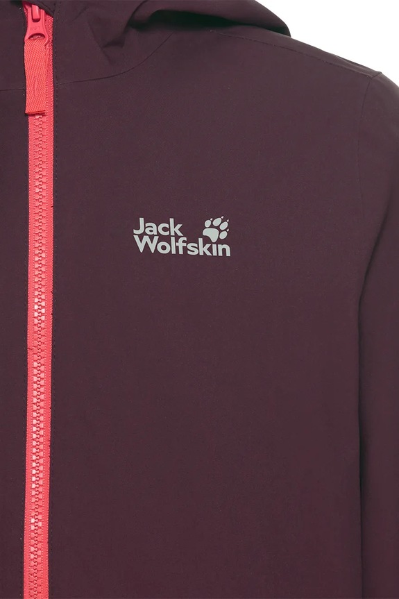 Jack Wolfskin kurtka SNOW DAYS JKT KIDS A65320.92.152 różowy