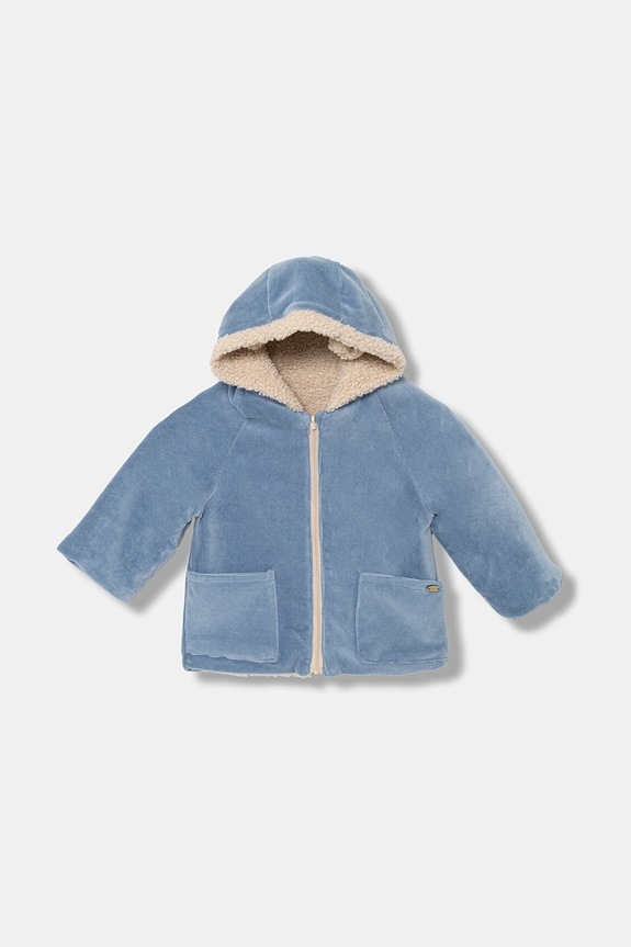 Mayoral Newborn jachetă reversibilă copii necaptusit albastru 2496.1D.Newborn.9BYA