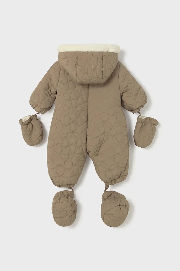 Mayoral Newborn kombinezon niemowlęcy 2615.1C.Newborn.9BYA brązowy AW25