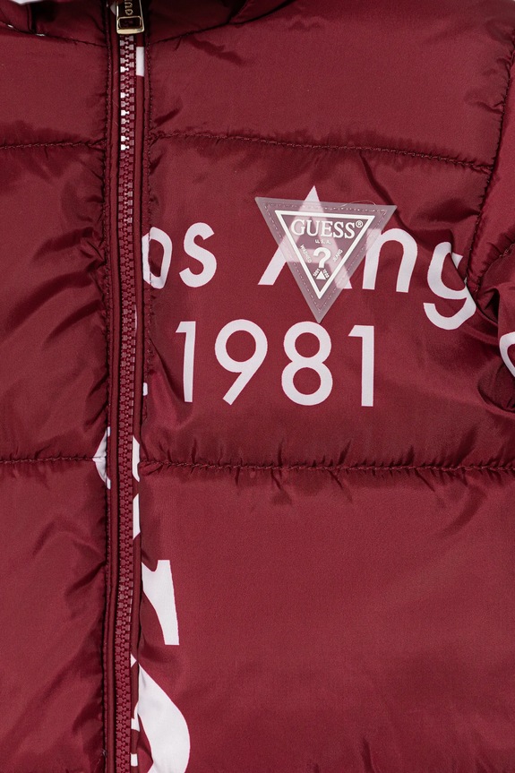 Chlapec Overal pre bábätká Guess H5BW00.WCFM0.9BYA burgundské