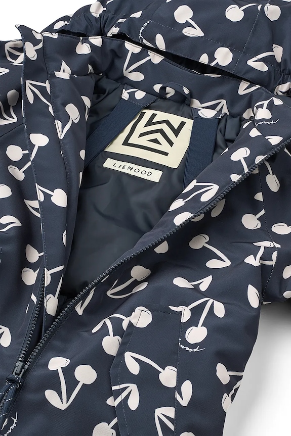 Παιδική ολόσωμη φόρμα Liewood Maddy Snowsuit σκούρο μπλε LW20051.9BYA