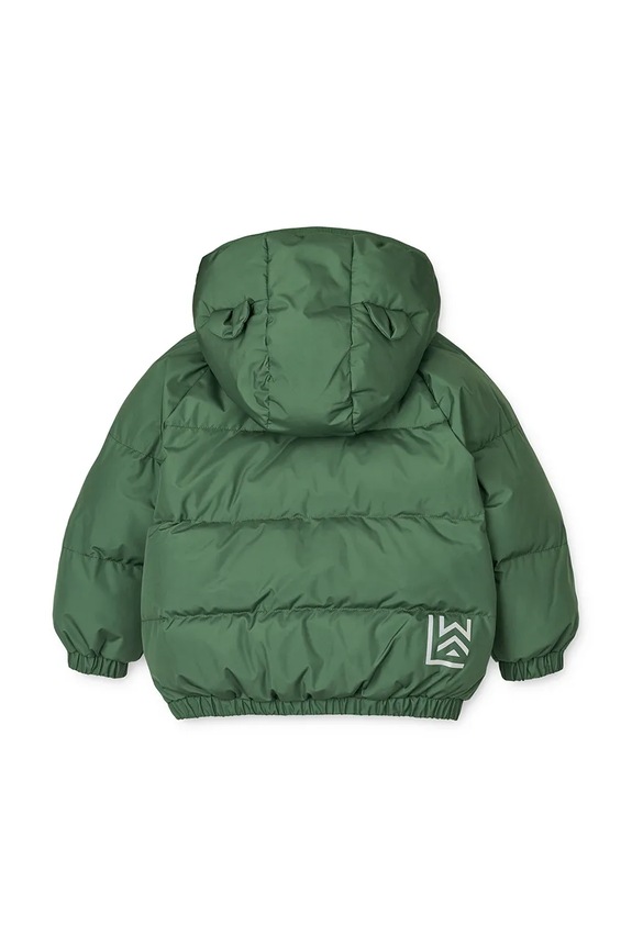 Kojenecká bunda Liewood Adelina Jacket With Ears LW20055.9BYA zelená AW25