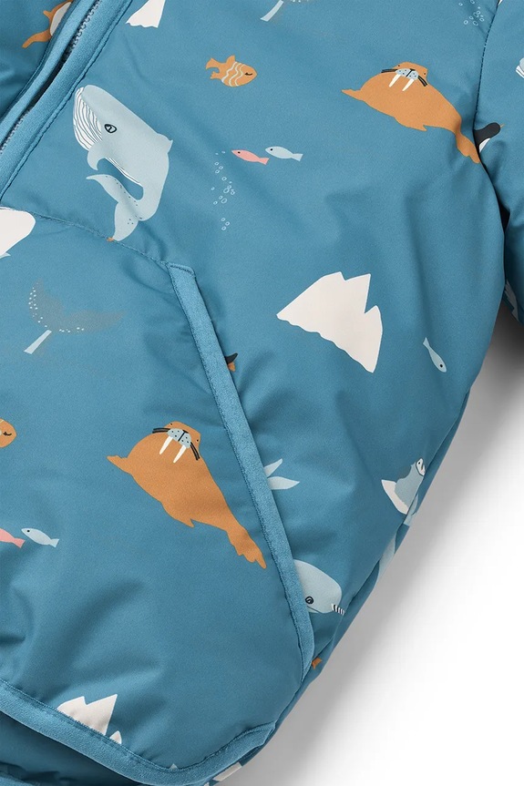 Παιδικό μπουφάν Liewood Brantley Jacket LW20056.9BYA μπλε