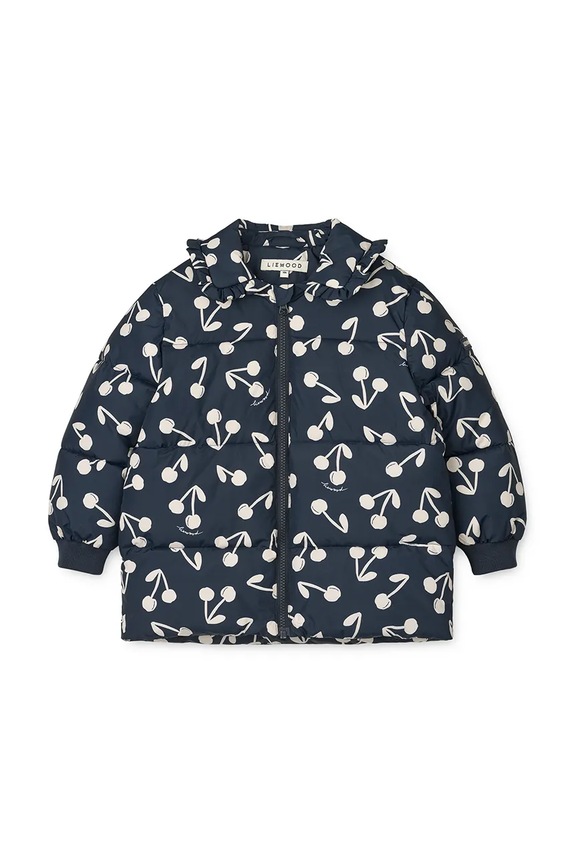Otroška jakna Liewood Anemone Long Jacket LW20194.9BYA mornarsko modra AW25