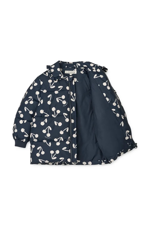 Otroška jakna Liewood Anemone Long Jacket mornarsko modra LW20194.9BYA