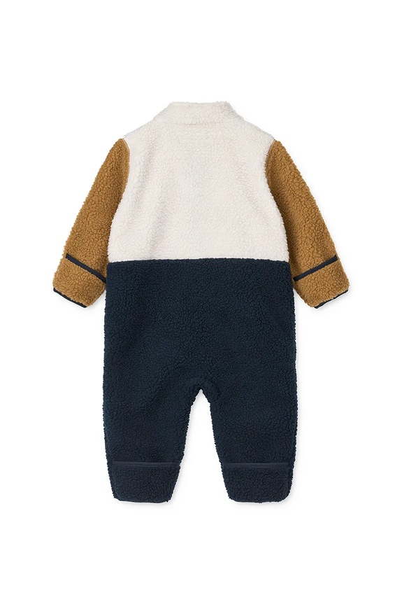 Chlapec Detský overal Liewood Nolano Pile Jumpsuit LW20263.9BYA tmavomodrá