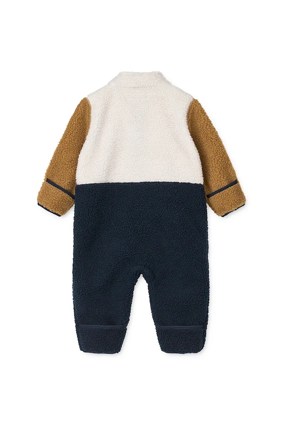 Chlapec Detský overal Liewood Nolano Pile Jumpsuit LW20263.9BYA tmavomodrá