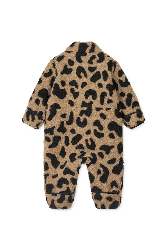 Detský overal Liewood Nolano Pile Jumpsuit LW20263.9BYA béžová AW25