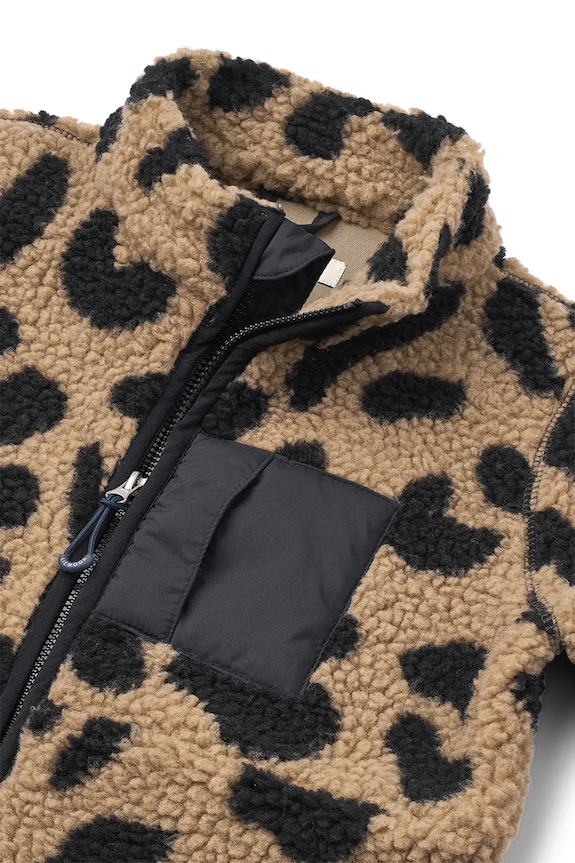 Chlapec Detský overal Liewood Nolano Pile Jumpsuit LW20263.9BYA béžová