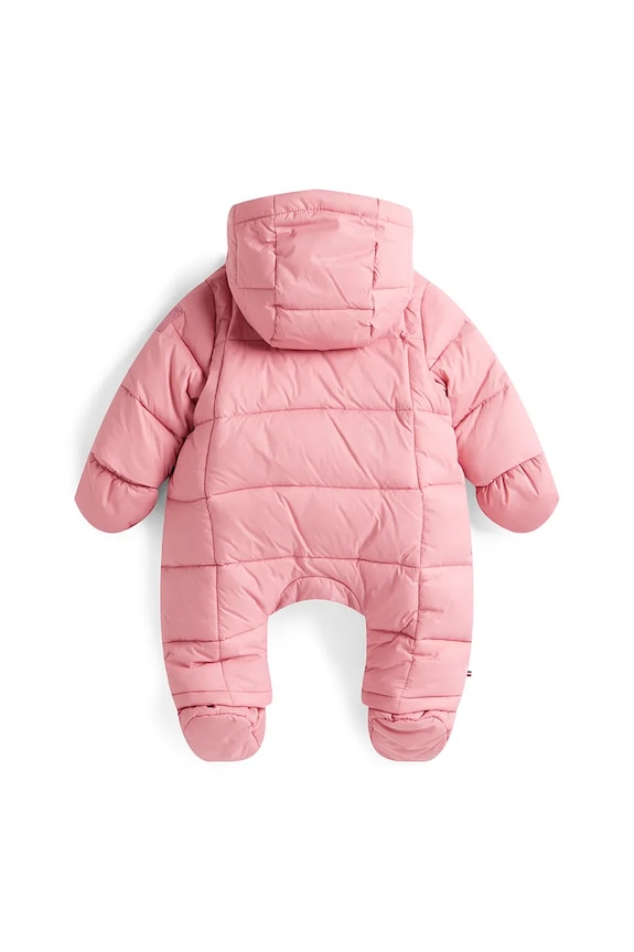 Tommy Hilfiger tuta neonato KN0KN02063.9BYA rosa AW25