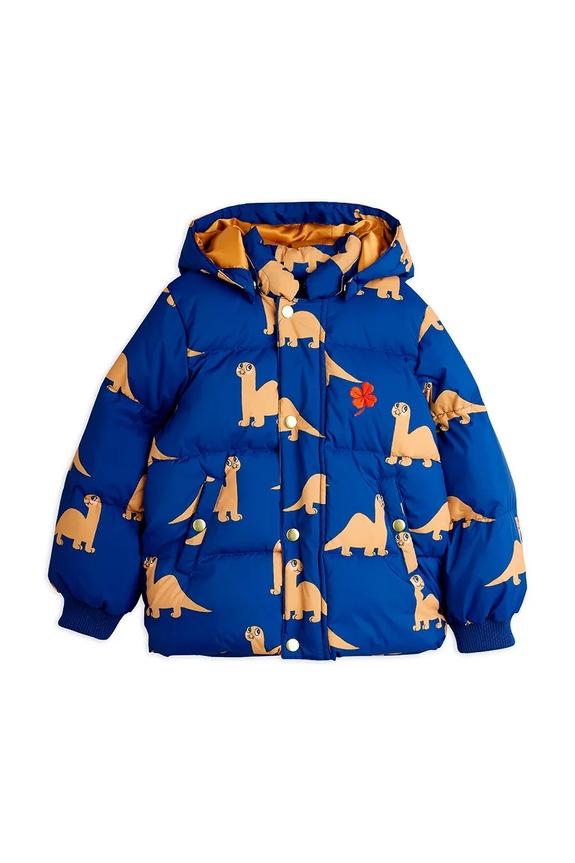 Mini Rodini kurtka dziecięca Dinos 25710109 niebieski AW25
